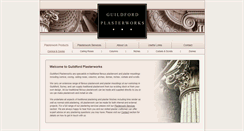 Desktop Screenshot of guildfordplasterworks.com