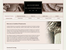 Tablet Screenshot of guildfordplasterworks.com